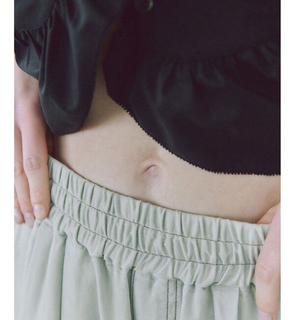 ADAM ET ROPE'「ライトデニムイージーパンツ」|デニム|