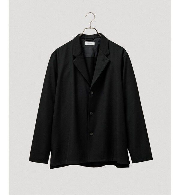 ADAM ET ROPE'「4WAY ストレッチ ツイル イージー ジャケット / セットアップ対応」|テーラードジャケット|ブラック(01)
