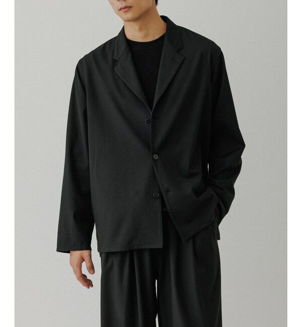 ADAM ET ROPE'「4WAY ストレッチ ツイル イージー ジャケット / セットアップ対応」|テーラードジャケット|