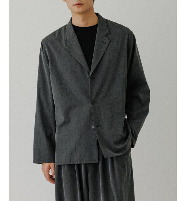 ADAM ET ROPE'「4WAY ストレッチ ツイル イージー ジャケット / セットアップ対応」|テーラードジャケット|