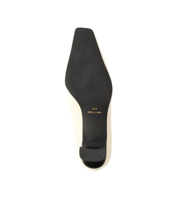 ADAM ET ROPE'「変形ヒール甲深パンプス」|パンプス|