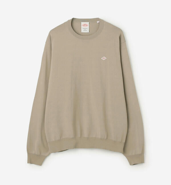 DANTON「DANTON | ジャージーニット クルーネックプルオーバー MEN」|ニット・セーター|
