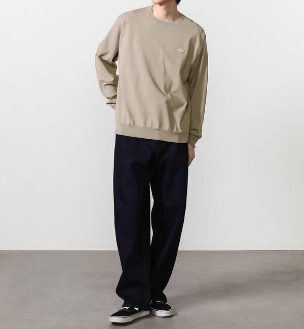 DANTON「DANTON | ジャージーニット クルーネックプルオーバー MEN」|ニット・セーター|