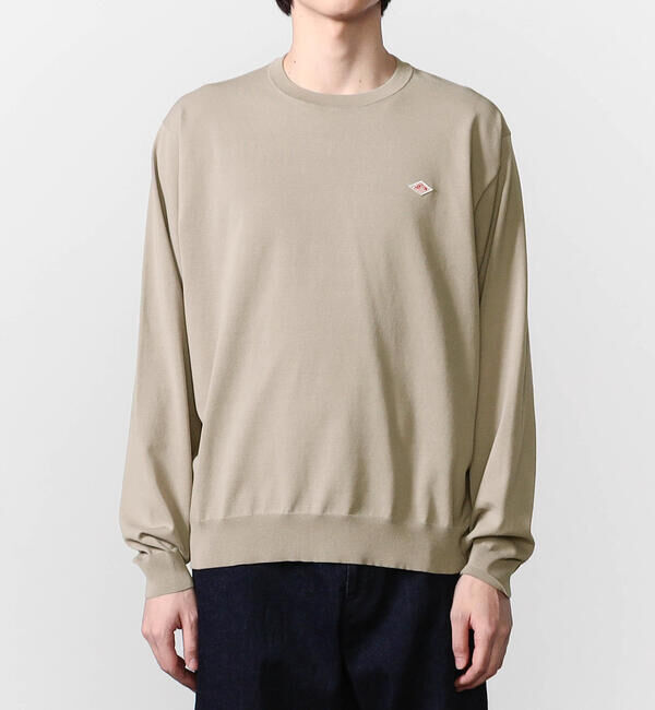 DANTON「DANTON | ジャージーニット クルーネックプルオーバー MEN」|ニット・セーター|