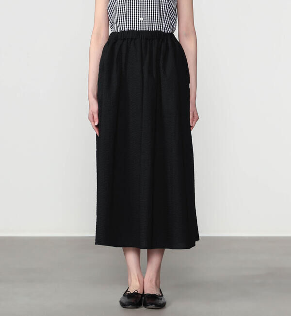 DANTON「DANTON | ギャザー イージースカート WOMEN」|スカート|