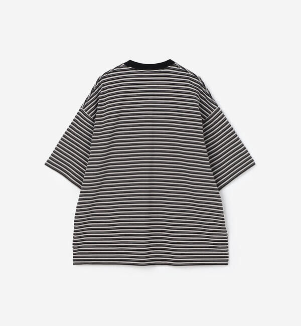 DANTON「DANTON | ボーダー クルーネック 半袖ポケットTシャツ MEN」|Tシャツ・カットソー|