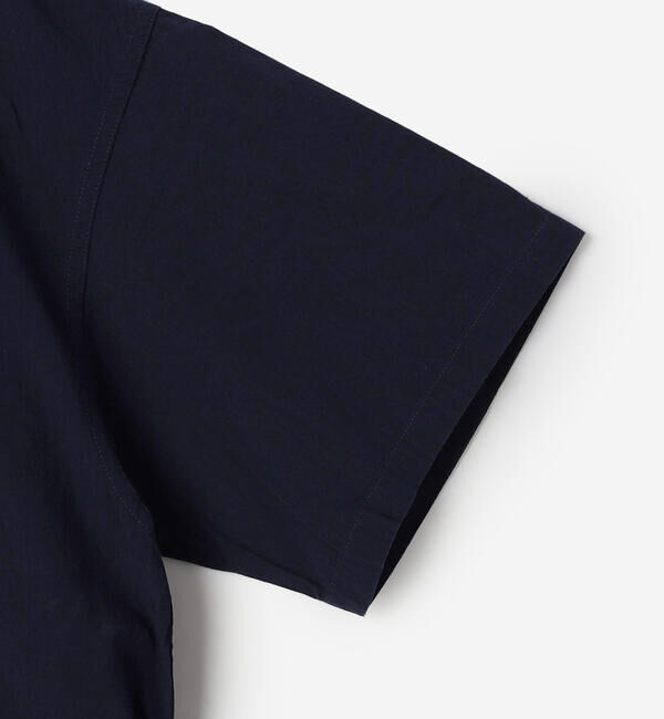 DANTON「DANTON | コットンブロード 半袖カバーオールシャツ MEN」|シャツ・ブラウス|