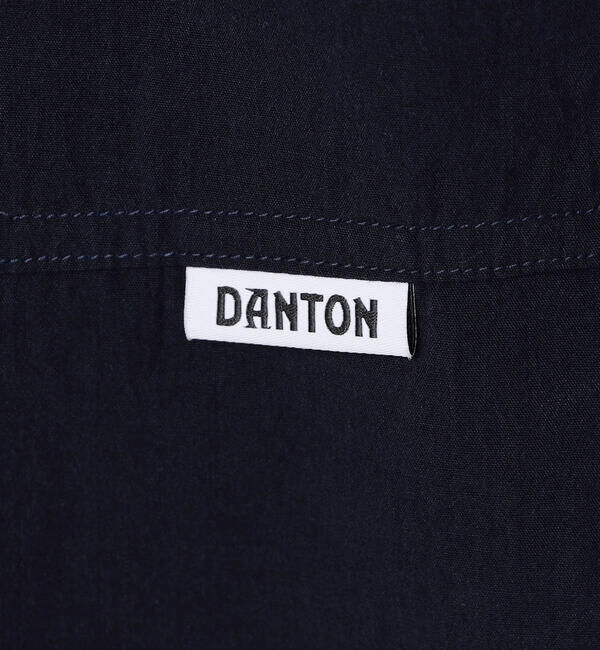 DANTON「DANTON | コットンブロード 半袖カバーオールシャツ MEN」|シャツ・ブラウス|