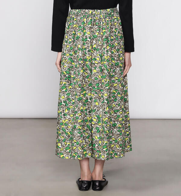 ORCIVAL「ORCIVAL | コットンポプリン プリントAラインスカート WOMEN」|スカート|