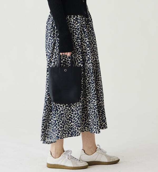 ORCIVAL「ORCIVAL | コットンポプリン プリントAラインスカート WOMEN」|スカート|