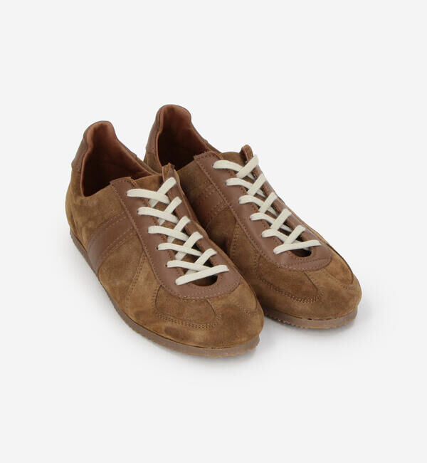  「REPRODUCTION OF FOUND | GERMAN MILITARY TRAINER BROWN WOMEN」|スニーカー|