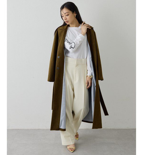  「スリーブロゴロングTシャツ」|Tシャツ・カットソー|