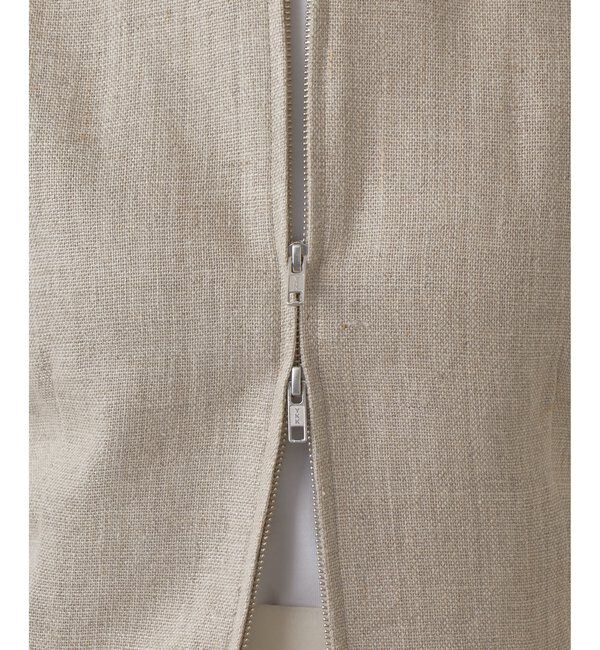 Drawing Numbers「【Drawing Numbers】ヘビーリネンクルーネックジレ」|ベスト・ジレ|