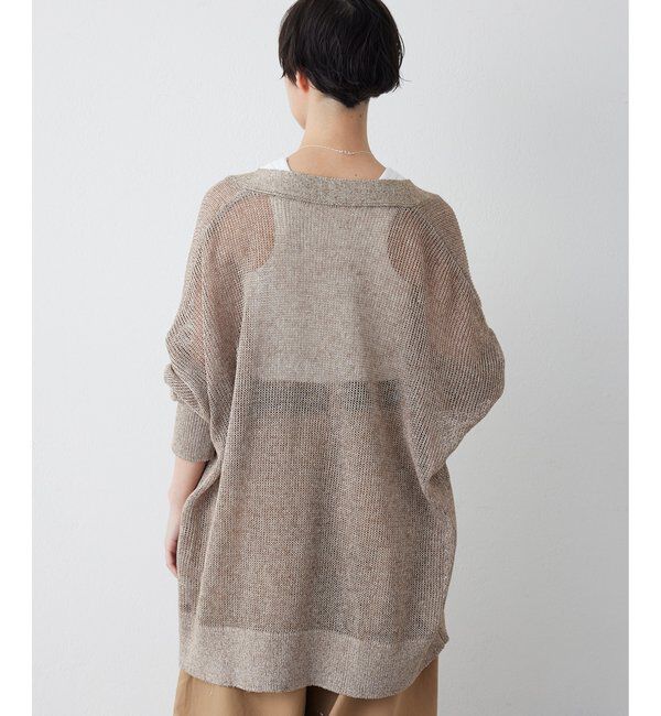  「メッシュニットカーディガン」|ニット・セーター|
