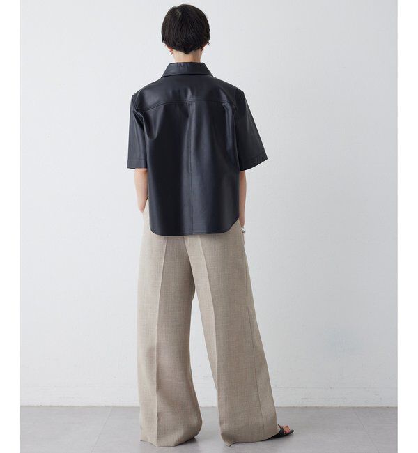  「レザーシャツ」|シャツ・ブラウス|