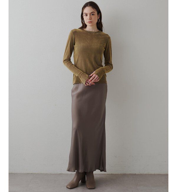 Drawing Numbers「【Drawing Numbers】キュプラバイアスマーメイドスカート」|スカート|