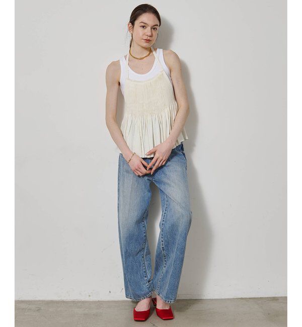  「ホルターネックギャザーブラウス」|シャツ・ブラウス|