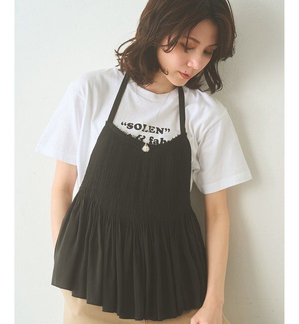  「ホルターネックギャザーブラウス」|シャツ・ブラウス|