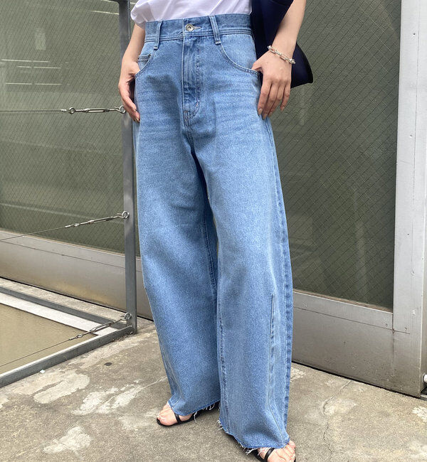  「【累計販売2.５万本】ブルージュデニム」|デニム|