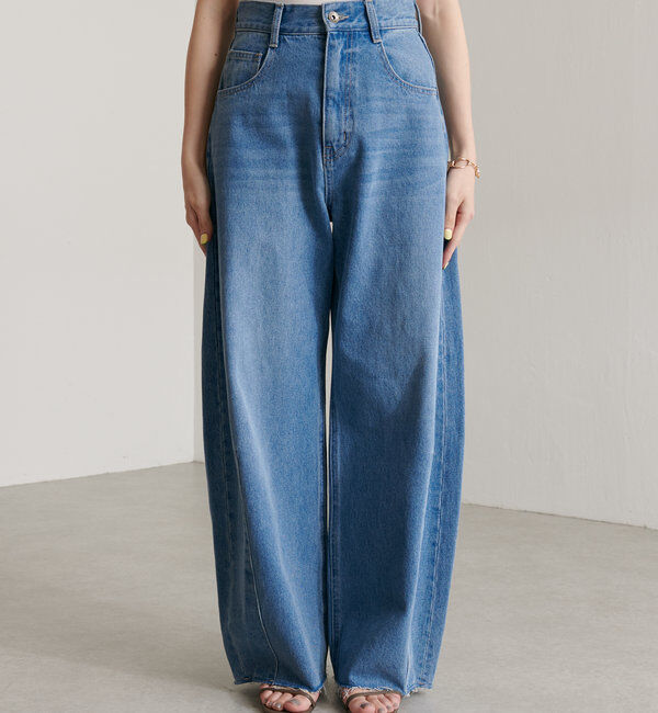  「【累計販売2.５万本】ブルージュデニム」|デニム|