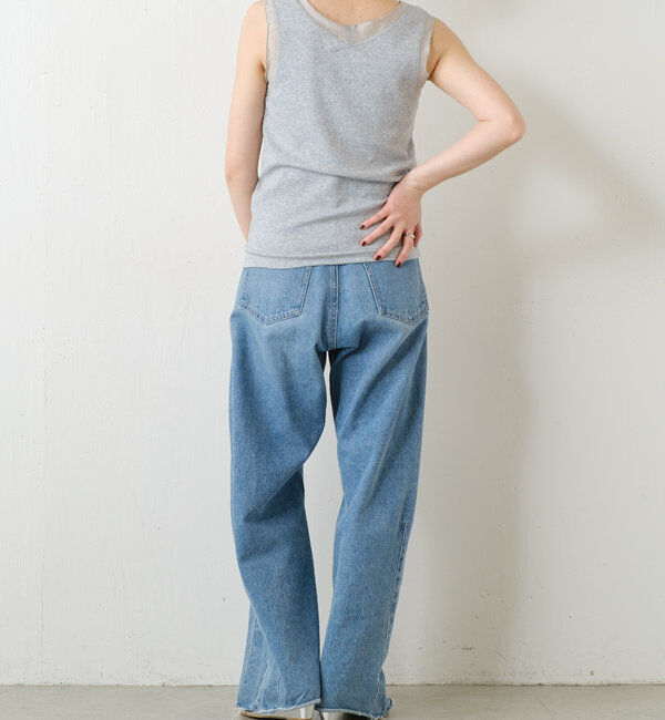  「Vネックタンクトップ」|Tシャツ・カットソー|