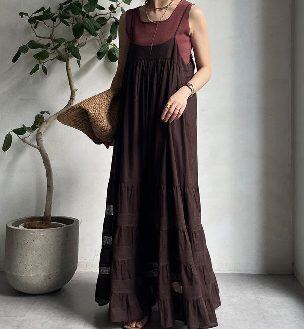  「スクエアニットタンク」|ニット・セーター|