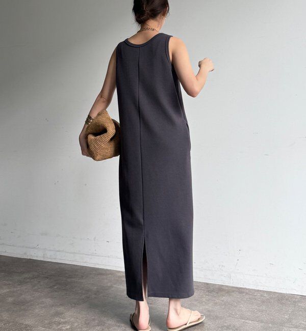  「【全骨格細見え】ブークレーダンボールタンクワンピース」|ワンピース|