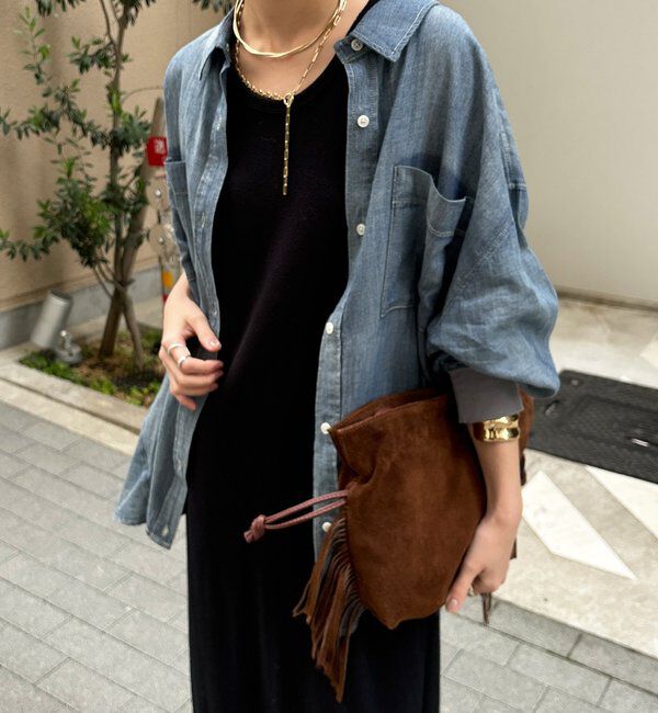  「【全骨格細見え】ブークレーダンボールタンクワンピース」|ワンピース|