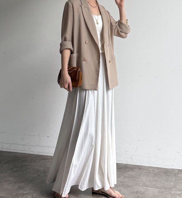  「パネルプリーツスカート」|スカート|