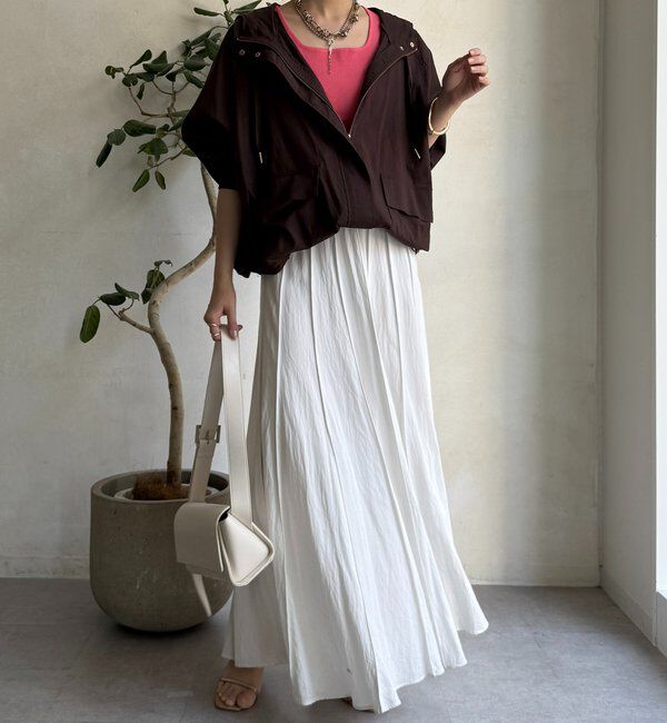  「パネルプリーツスカート」|スカート|