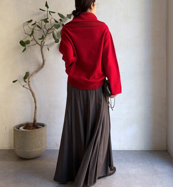  「パネルプリーツスカート」|スカート|