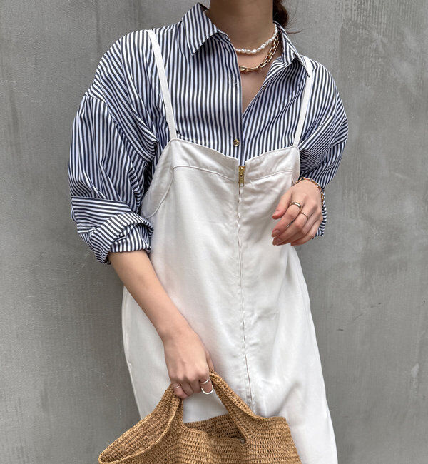  「リヨセルデニムジャンスカ」|ワンピース|