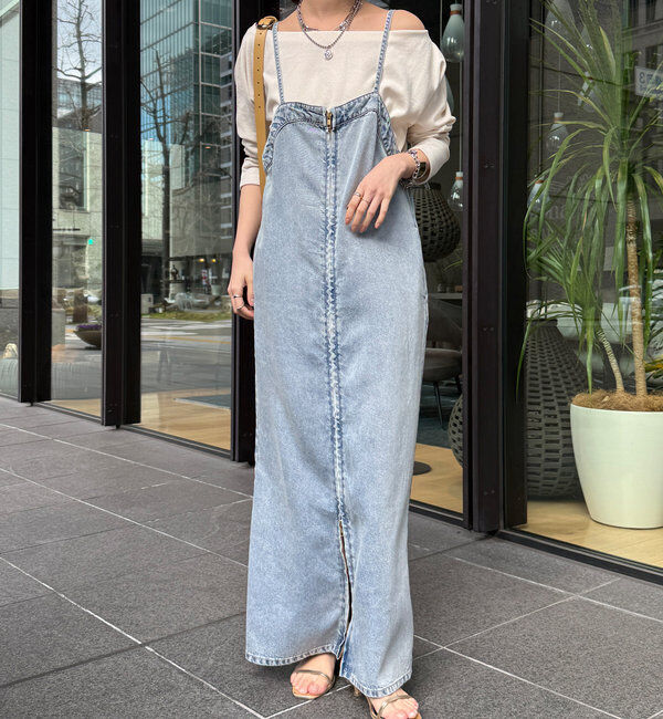  「リヨセルデニムジャンスカ」|ワンピース|