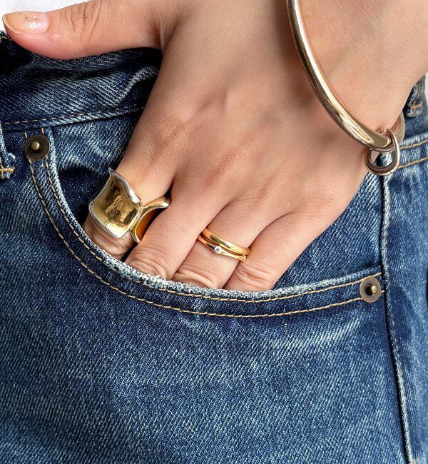  「ルーズフレアデニム」|デニム|