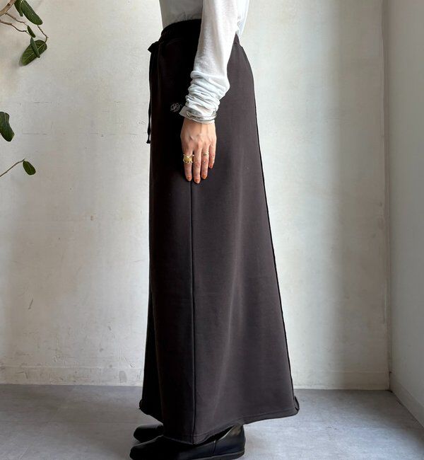  「裏起毛DD刺繍スカート」|スカート|