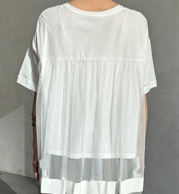  「【WEB限定】バックチュールプルオーバー」|Tシャツ・カットソー|