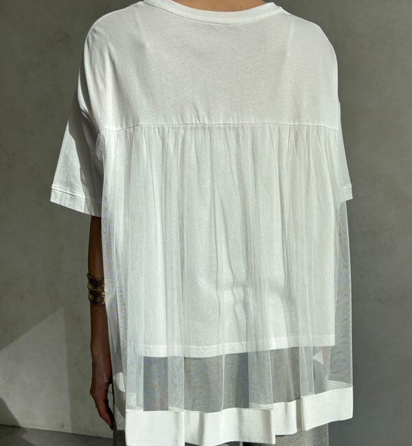  「【WEB限定】バックチュールプルオーバー」|Tシャツ・カットソー|