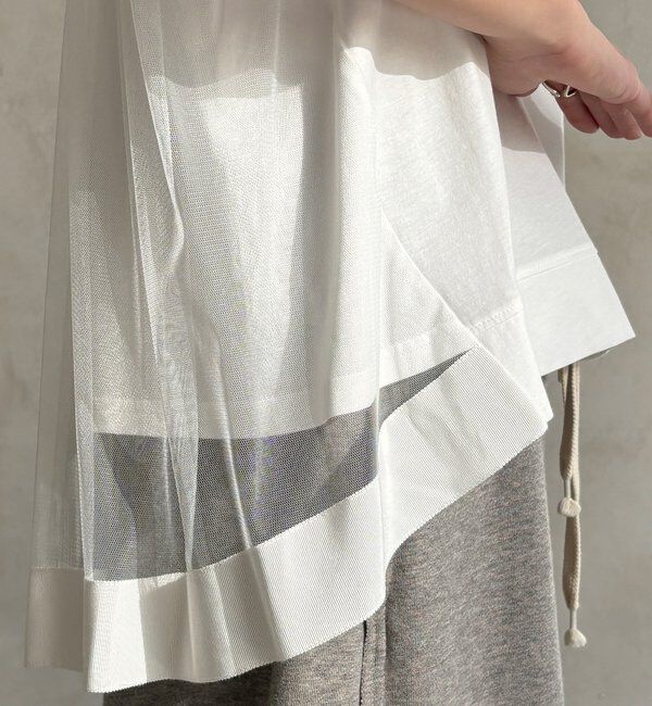  「【WEB限定】バックチュールプルオーバー」|Tシャツ・カットソー|