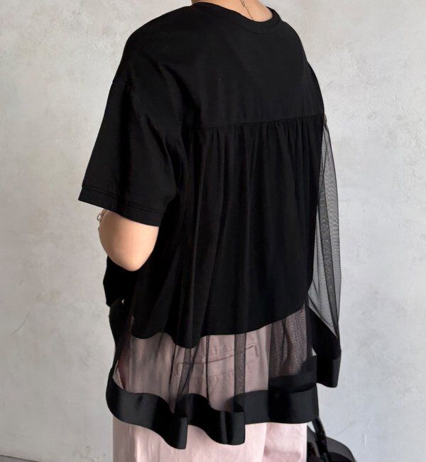  「【WEB限定】バックチュールプルオーバー」|Tシャツ・カットソー|