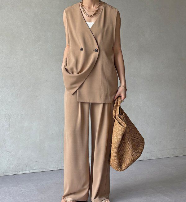  「【WEB限定】接触冷感ベスト」|ベスト・ジレ|