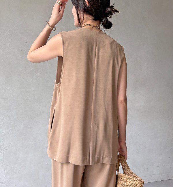  「【WEB限定】接触冷感ベスト」|ベスト・ジレ|