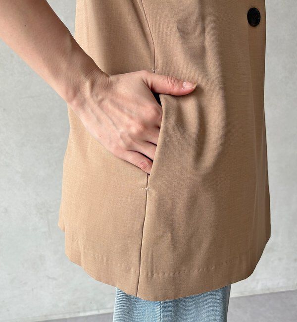  「【WEB限定】接触冷感ベスト」|ベスト・ジレ|