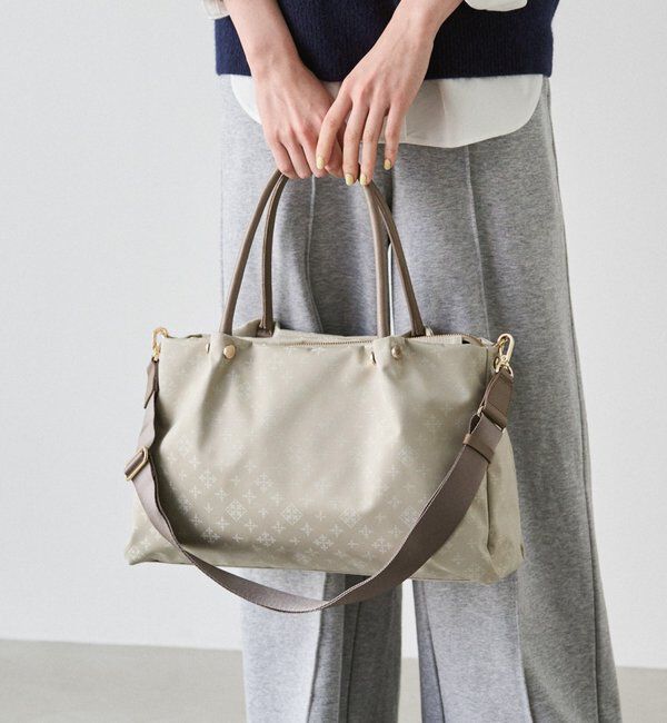  「ナイロン三層2WAYトートバッグ 」|トートバッグ|エクリュ