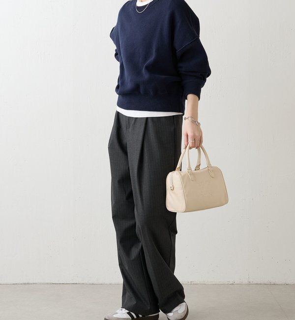  「《composition》レザー2WAYミニボストンバッグ」|ボストンバッグ|