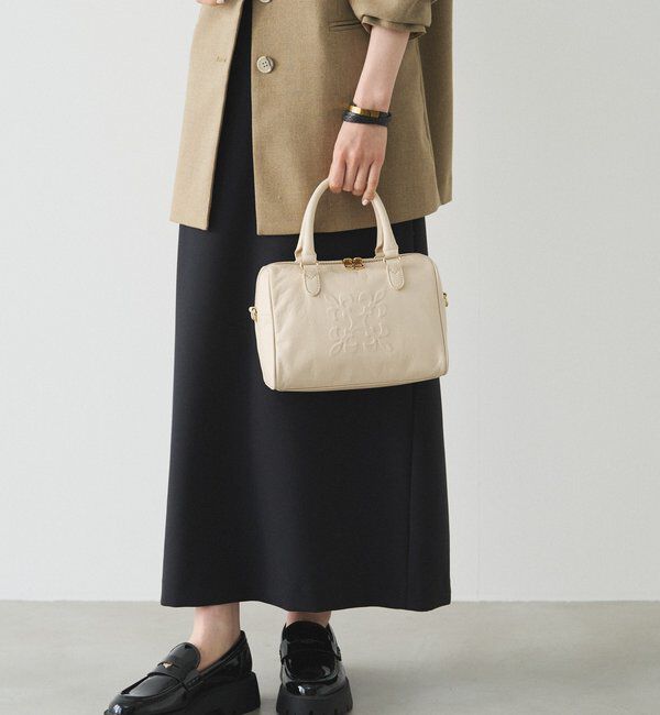  「《composition》レザー2WAYミニボストンバッグ」|ボストンバッグ|