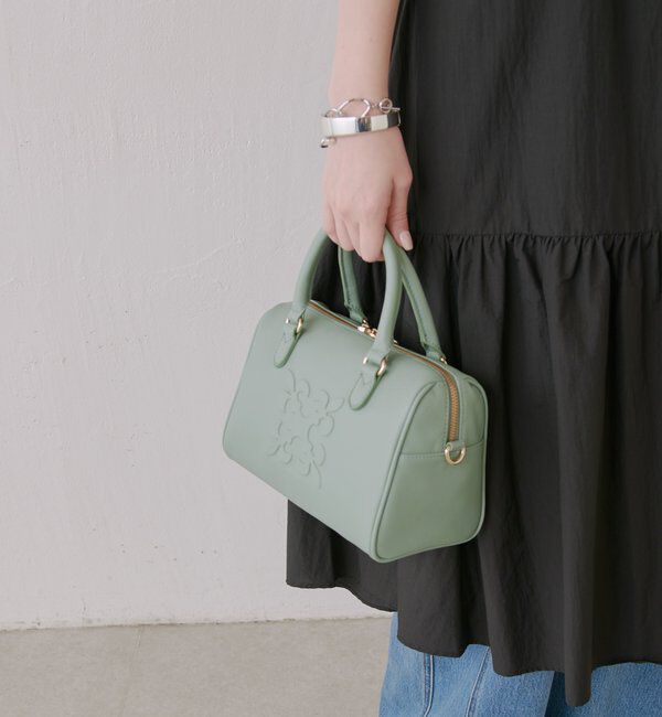  「《composition》レザー2WAYミニボストンバッグ」|ボストンバッグ|