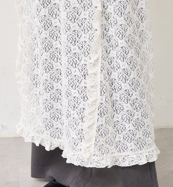  「カットレース切替ワンピース」|ワンピース|