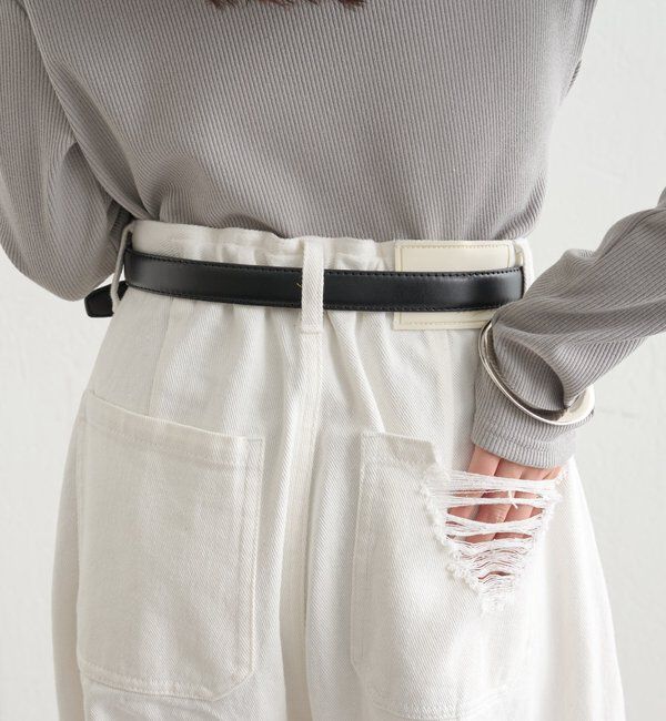  「カーブバックルベルト」|ベルト|