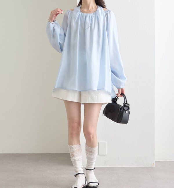  「タグ付きギャザーキュロット」|チノ|