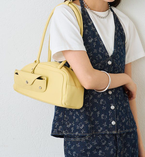  「メガネホルダー付きラウンドBAG」|トートバッグ|